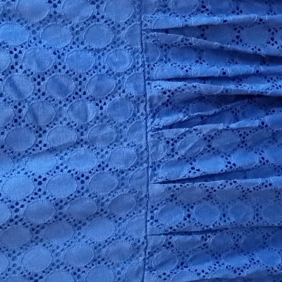 RN Studio Royal Blue Lace Dress Size 14 - Picture 3 of 4